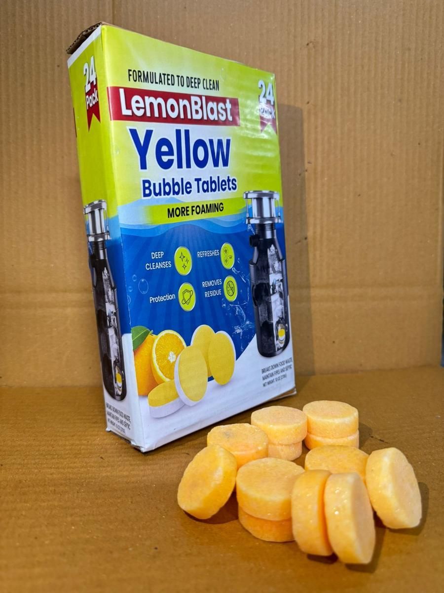 LemonBlast Yellow Bubble Tablets | š„FLAT 50% OFF SAVINGš„